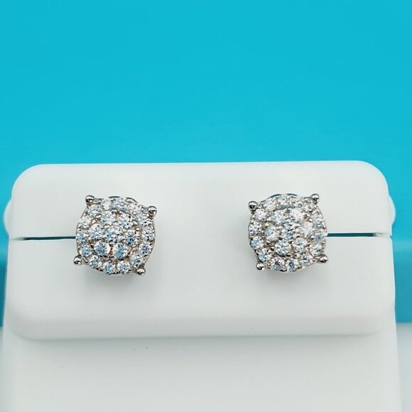 "925 Sterling Silver CZ Beautiful Earrings for Women, 1USPAR4214 - Picture 11 of 11